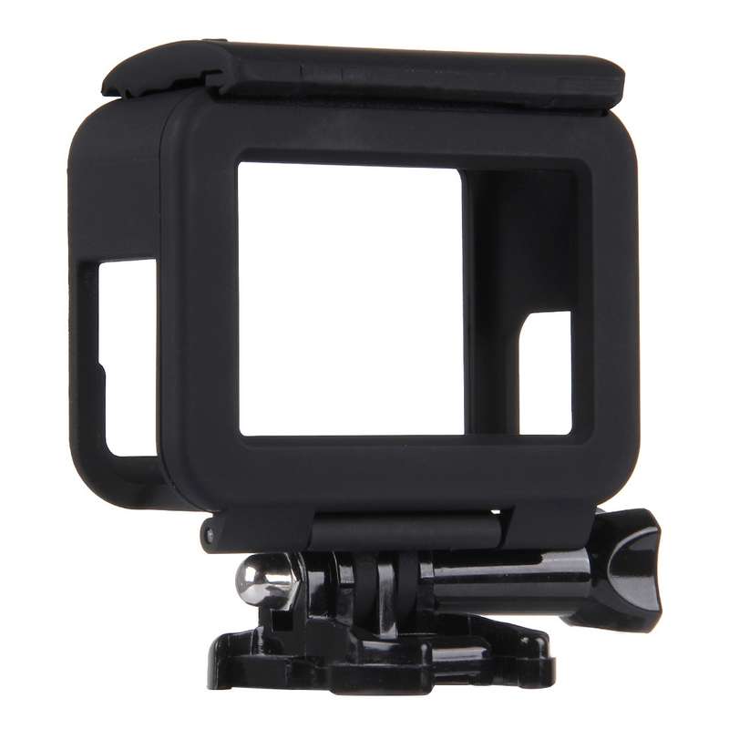 PULUZ ABS Plastic Housing Shell Frame Mount Protective Case Cage with Pedestal and Long Screw for Go