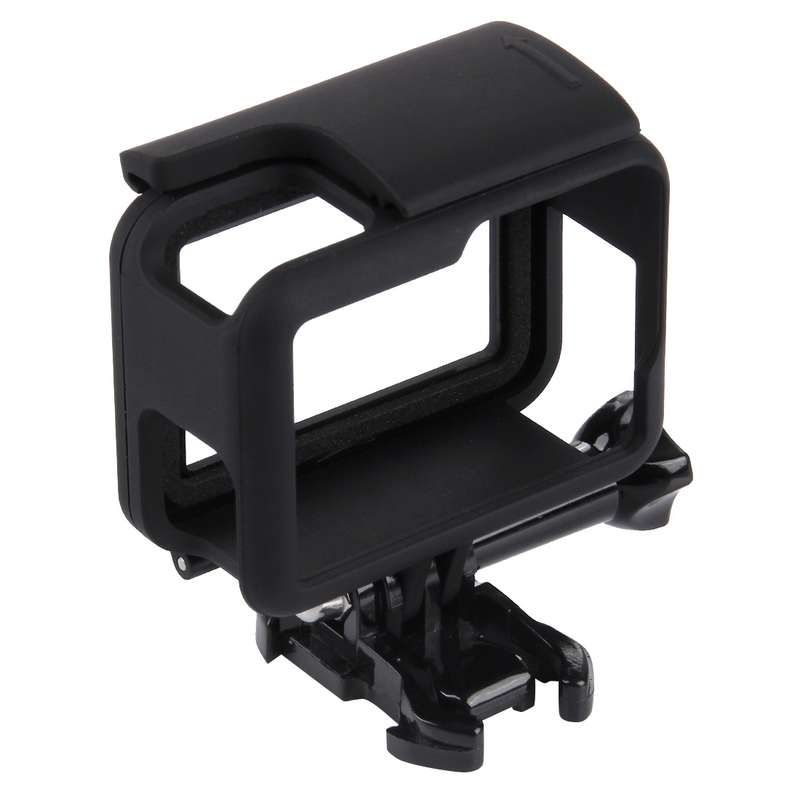 PULUZ Housing Shell CNC Aluminum Alloy Protective Cage with 52mm UV Lens for GoPro HERO(2018) /7 Bla