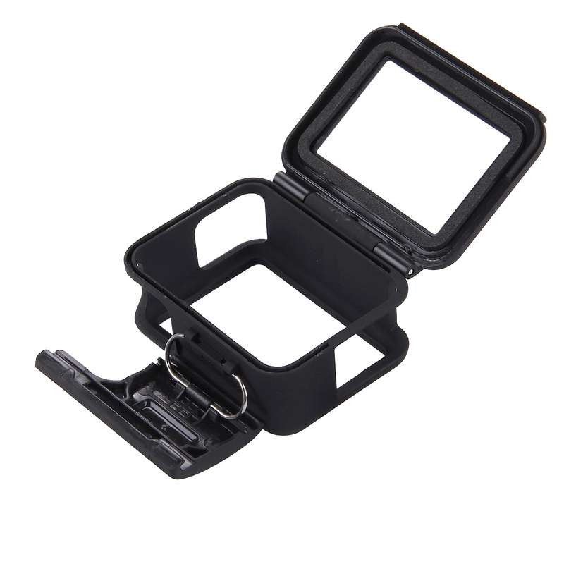 PULUZ ABS Plastic Housing Shell Frame Mount Protective Case Cage with Pedestal and Long Screw for Go