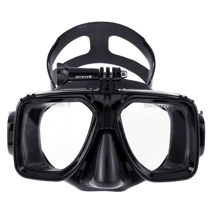 PULUZ Water Sports Diving Equipment Diving Mask Swimming Glasses for GoPro, Insta360, DJI and Other
