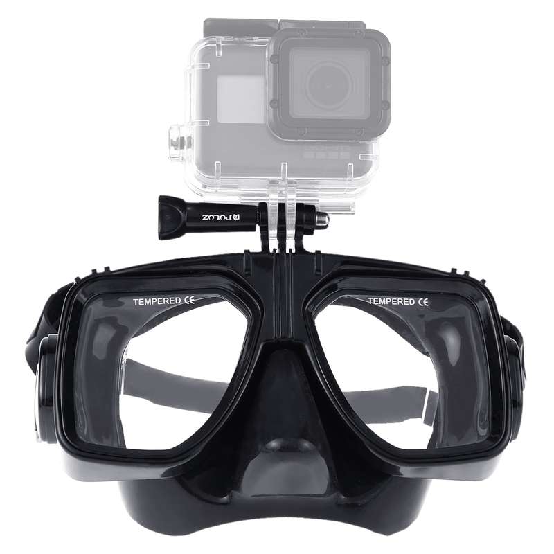 PULUZ Water Sports Diving Equipment Diving Mask Swimming Glasses for GoPro, Insta360, DJI and Other