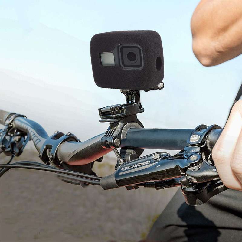 PULUZ for GoPro HERO8 Black Foam Windshield Housing Case(Black)