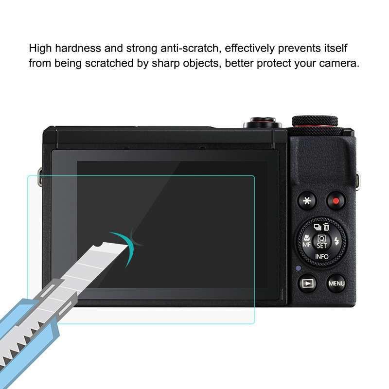 PULUZ 2.5D 9H Tempered Glass Film for Canon PowerShot G7 X Mark III