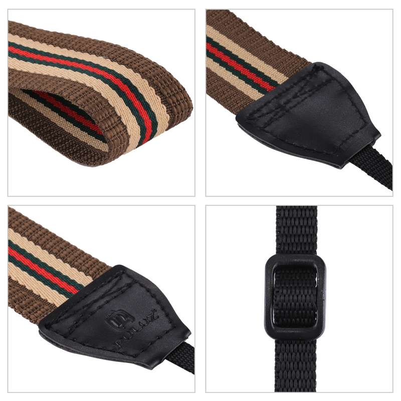 PULUZ Retro Ethnic Style Multi-color Series Butterflies Shoulder Neck Strap Camera Strap for SLR / D