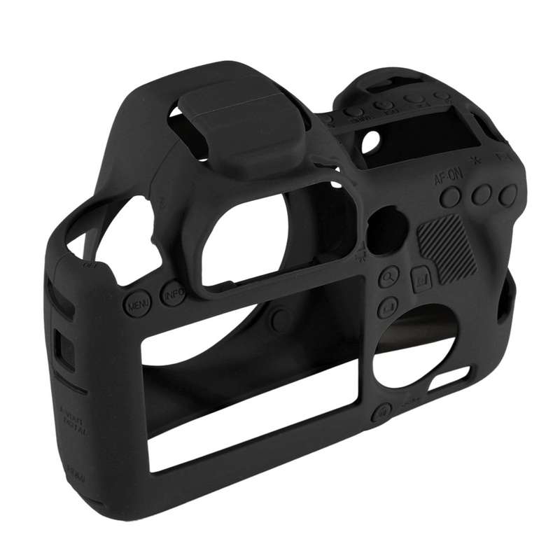 PULUZ Soft Silicone Protective Case for Canon EOS 6D(Red)