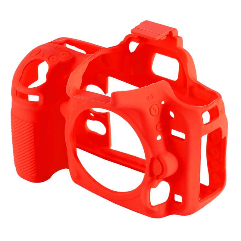 PULUZ Soft Silicone Protective Case for Nikon D750(Red)