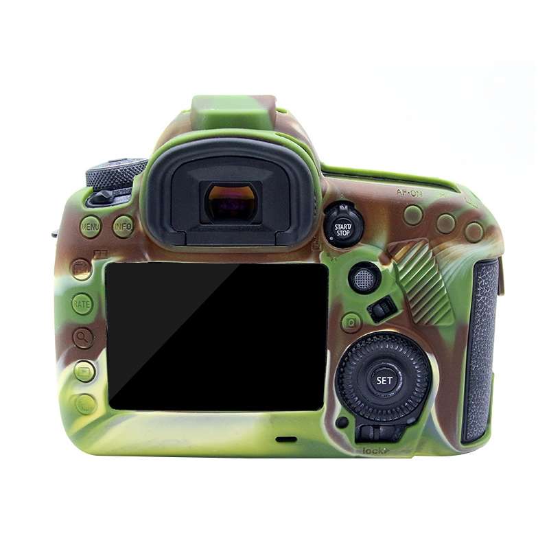 PULUZ Soft Silicone Protective Case for Canon EOS 5D Mark IV(Black)