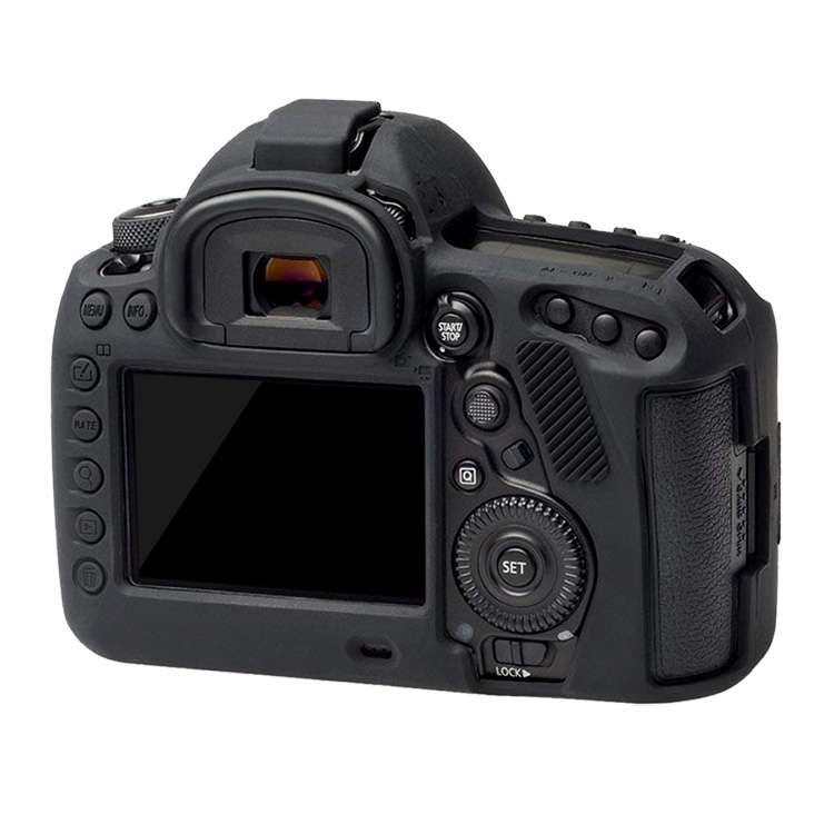 PULUZ Soft Silicone Protective Case for Canon EOS 5D Mark IV(Black)