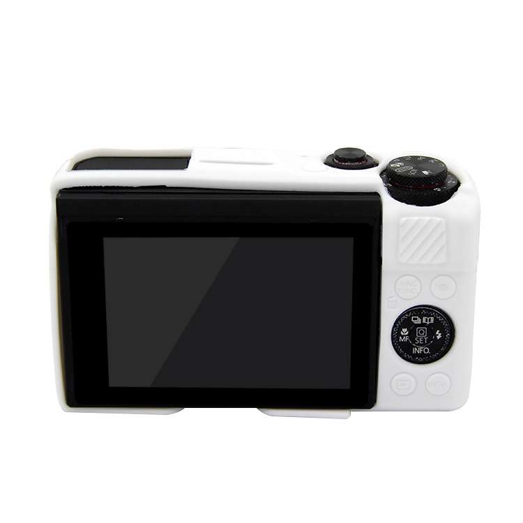 PULUZ Soft Silicone Protective Case for Canon EOS G7 X Mark II(Coffee)