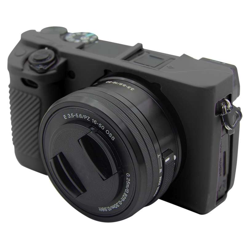 PULUZ Soft Silicone Protective Case for Sony ILCE-6300 / A6400(Camouflage)