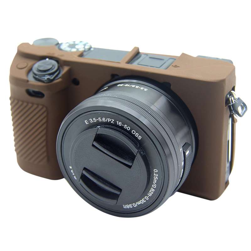 PULUZ Soft Silicone Protective Case for Sony ILCE-6300 / A6400(Camouflage)