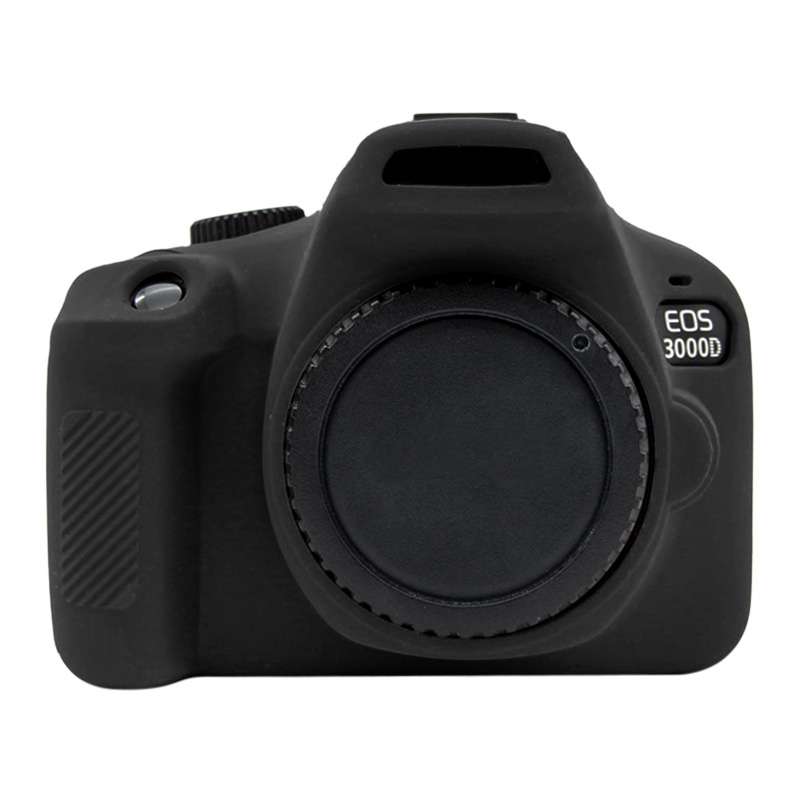 PULUZ Soft Silicone Protective Case for Canon EOS 3000D / 4000D(Camouflage)