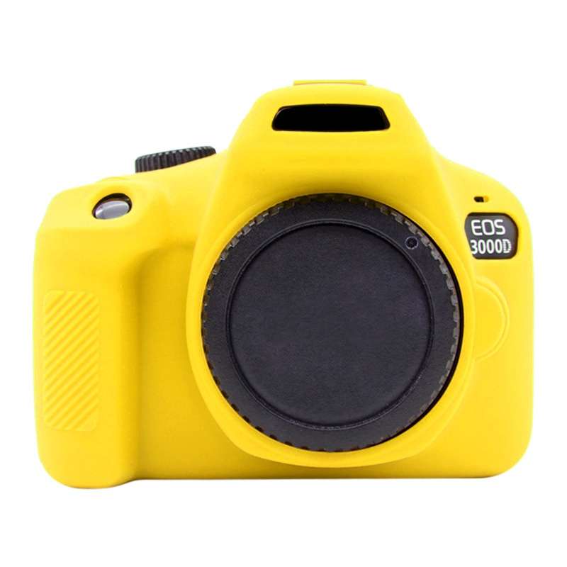 PULUZ Soft Silicone Protective Case for Canon EOS 3000D / 4000D(Camouflage)