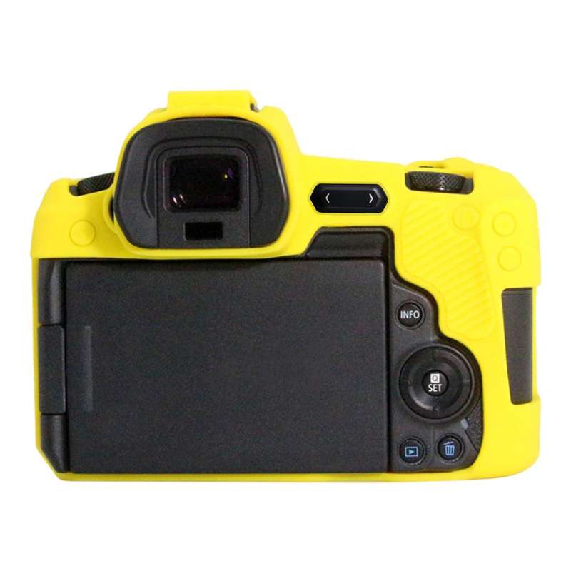 PULUZ Soft Silicone Protective Case for Canon EOS R(Yellow)
