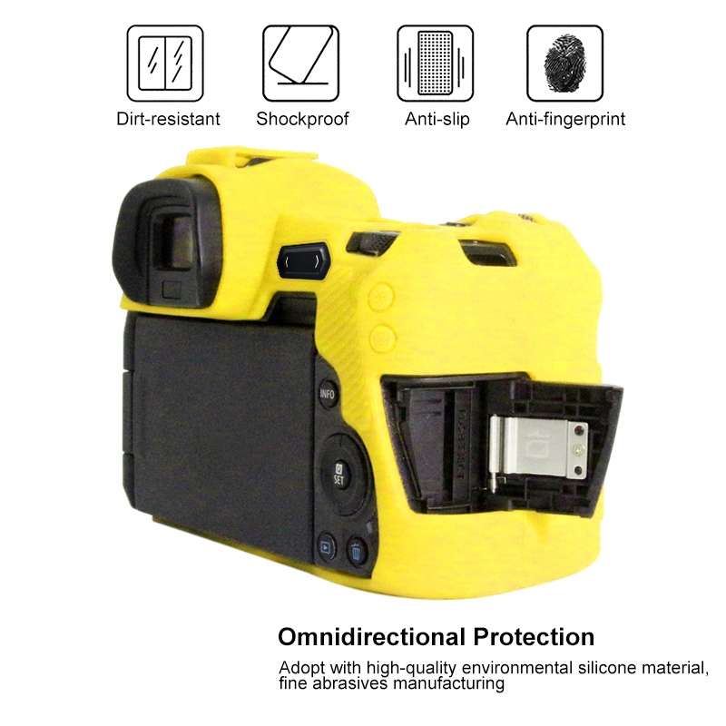 PULUZ Soft Silicone Protective Case for Canon EOS 3000D / 4000D(Camouflage)