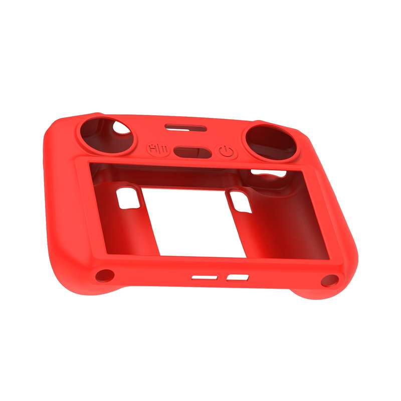 For DJI Mini 4 Pro / Air 3 Remote Control / DJI RC 2 with Screen PULUZ Silicone Protective Case (Gre
