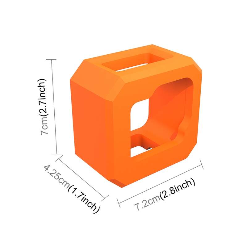 For GoPro Hero11 Black Mini PULUZ EVA Floaty Case(Orange)