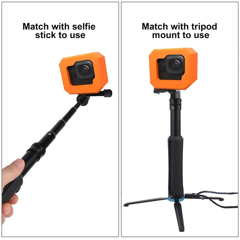 For GoPro Hero11 Black Mini PULUZ EVA Floaty Case(Orange)