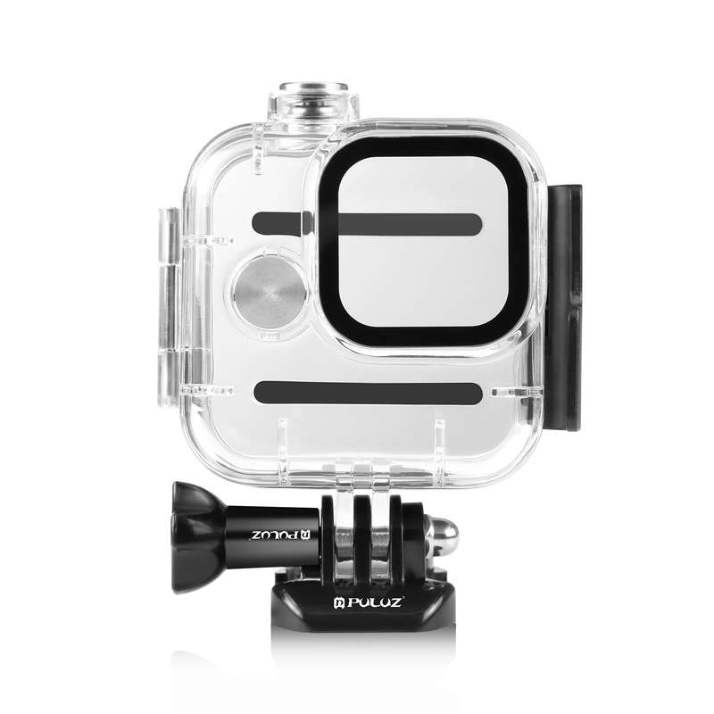 For GoPro Hero11 Black Mini PULUZ 40m Waterproof Housing Protective Case with Buckle Basic Mount & S