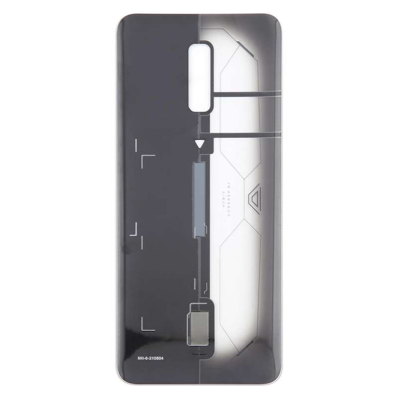 For ZTE nubia RedMagic 6S Pro Glass Battery Back Cover(Transparent)