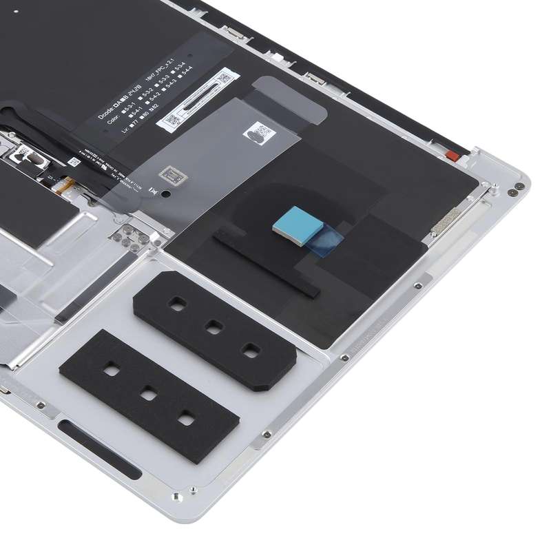 For Microsoft Surface Laptop 6 13.5 inch US Keyboard with C Shell / Touch Board (Silver)