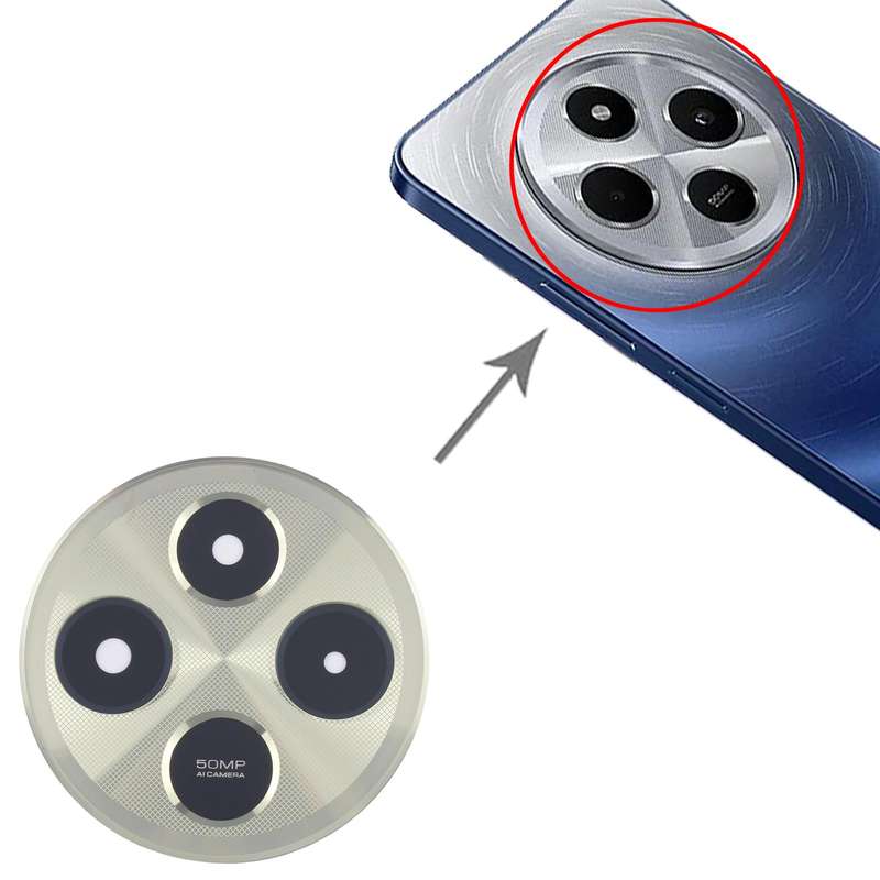 For Xiaomi Redmi 14C 4G OEM Back Camera Lens (Purple)