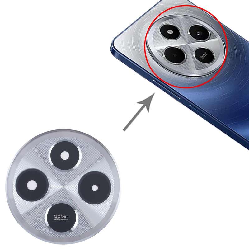 For Xiaomi Redmi 14C 4G OEM Back Camera Lens (Purple)