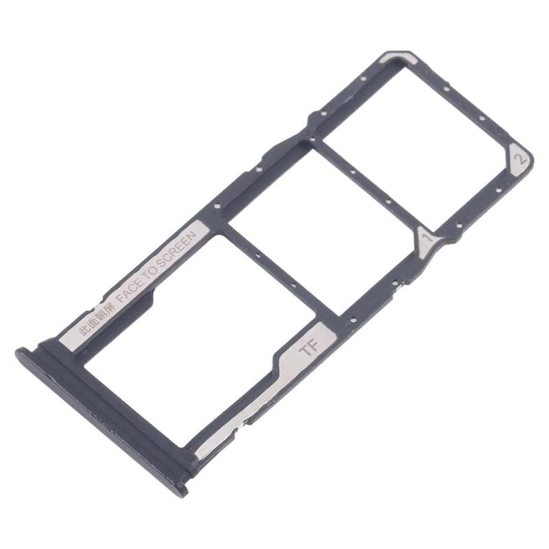 For Xiaomi Redmi 14R 5G 10pcs Original SIM Card Tray + SIM Card Tray + Micro SD Card Tray (Purple)