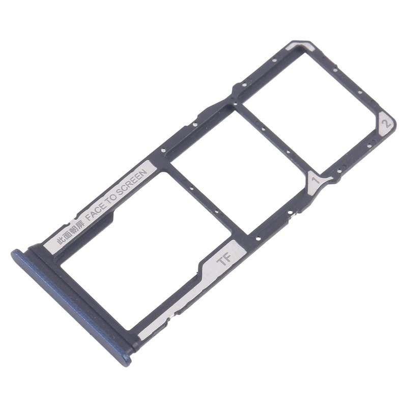 For Xiaomi Redmi 14R 5G 10pcs Original SIM Card Tray + SIM Card Tray + Micro SD Card Tray (Purple)
