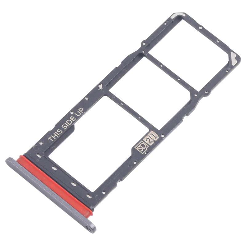 For Motorola Moto E30 10pcs Original SIM Card Tray + SIM Card Tray + Micro SD Card Tray (Grey)
