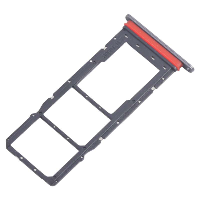 For Motorola Moto E30 10pcs Original SIM Card Tray + SIM Card Tray + Micro SD Card Tray (Grey)
