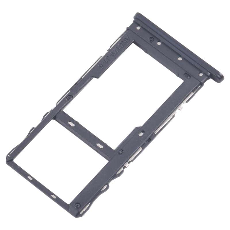 For Motorola Moto G 2022 10pcs Original SIM + Micro SD Card Tray (Black)