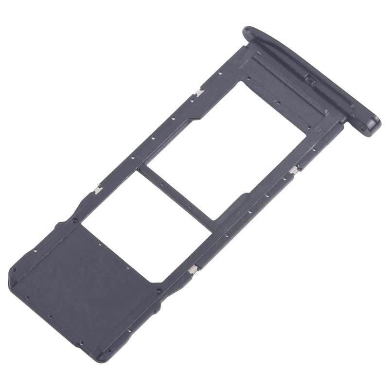 For Motorola Moto G7 Plus 10pcs Original SIM + Micro SD Card Tray (Black)