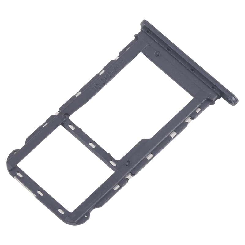For Motorola Moto G60 10pcs Original SIM + Micro SD Card Tray (Black)