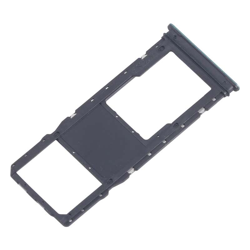 For Motorola Moto G04s 10pcs Original SIM Card Tray + Micro SD Card Tray (Green)