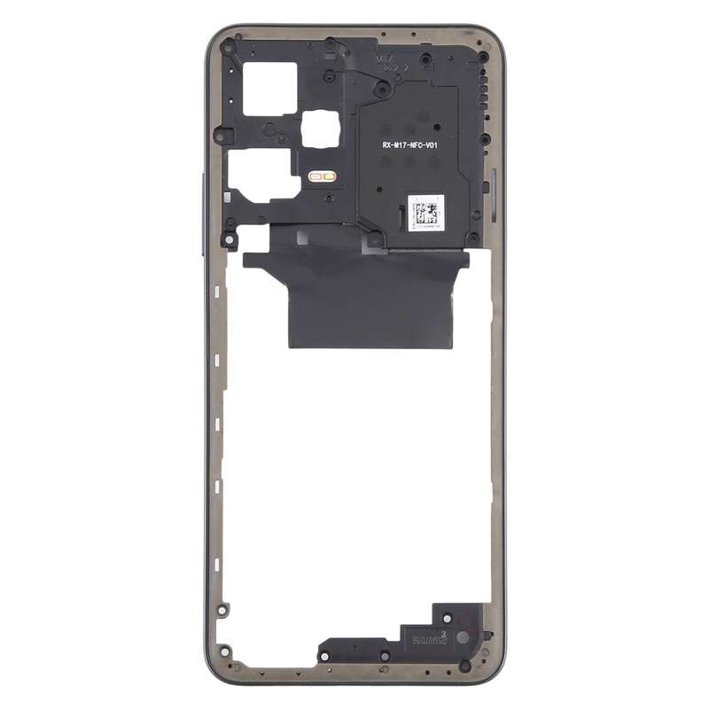 For Xiaomi Redmi Note 12 5G Original Middle Frame Bezel Plate (Silver)