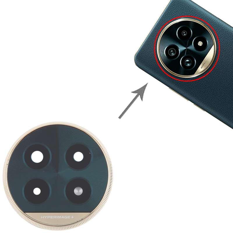 For Realme 13 Pro Original Rear Camera Lens Cover (Green)