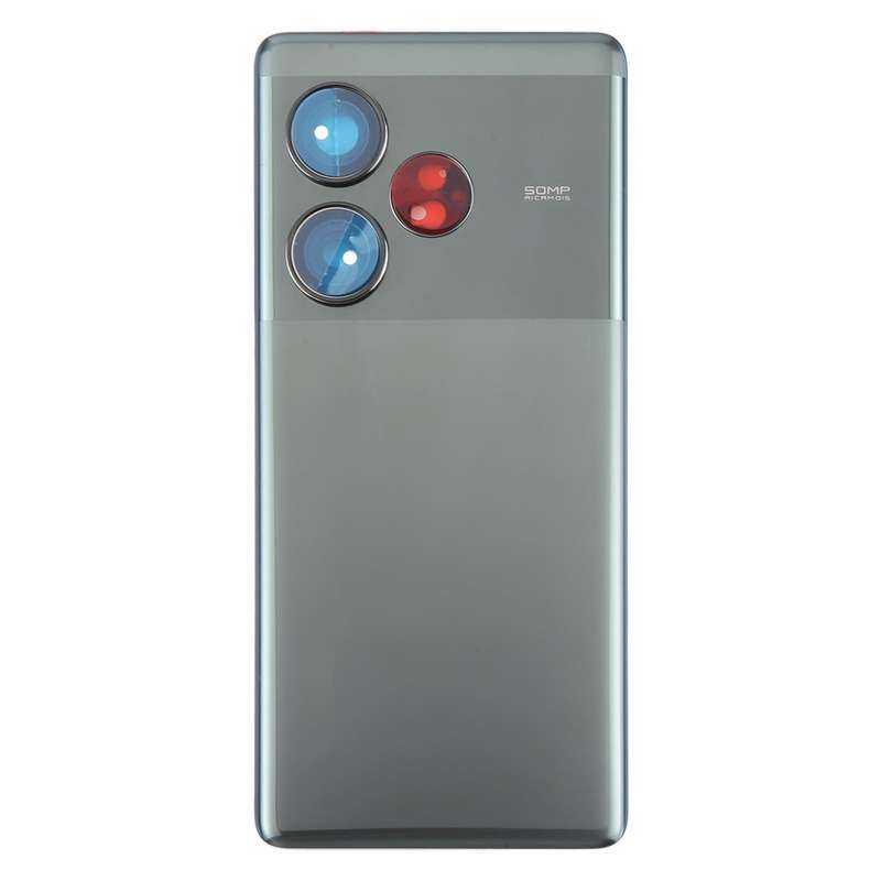 For Realme GT 6T Original Back Cover(Silver)
