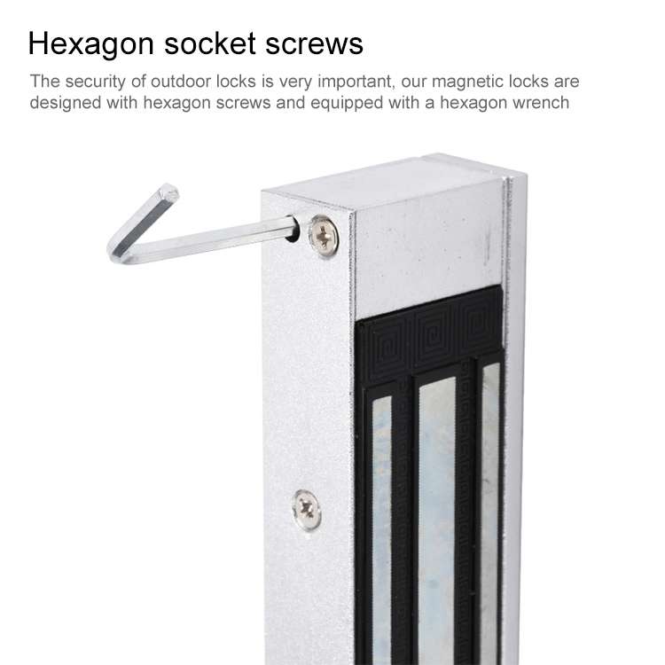 YH-280M Single Door Magnetic Lock With Mortise Mount (280kg)