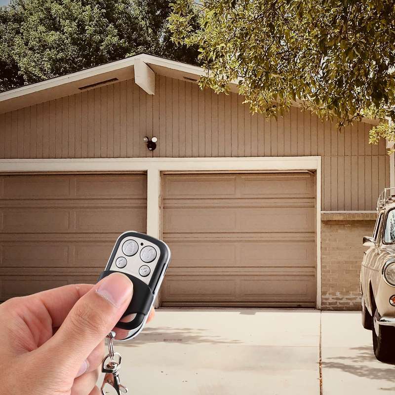433Hz Copy Remote Control, Transmission Distance: 100m, Applicable to Garage Door / Car Alarm System