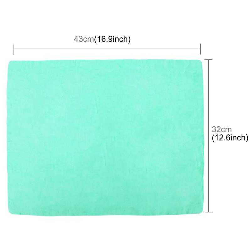 KANEED Synthetic Chamois Drying Towel Super Absorbent PVA Shammy Cloth for Fast Drying of Car, Size: