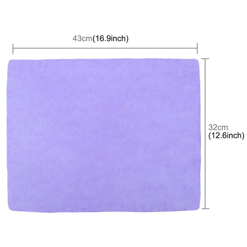 KANEED Synthetic Chamois Drying Towel Super Absorbent PVA Shammy Cloth for Fast Drying of Car, Size: