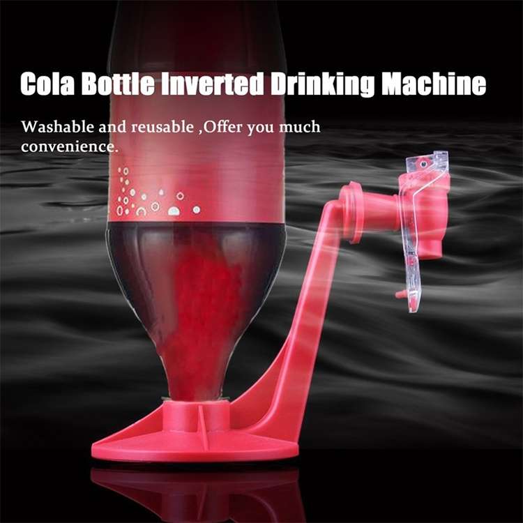 Refrigerator Fizz Saver Dispenser(Red)