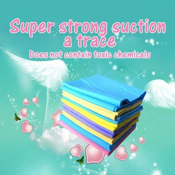 KANEED Super Absorption Clean Cham PVA Synthetic Chamois Car Wash Towel, Size: 66cm x 43cm x 0.2cm (