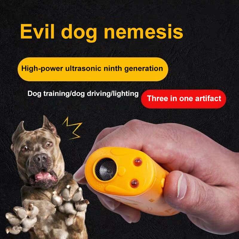 3 in 1 (Training dog, Banish dog, Lighting)(Yellow)