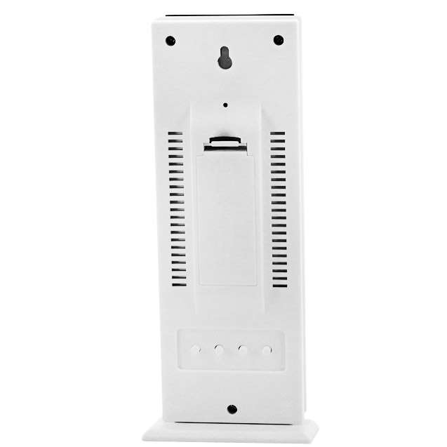 HTC-8 Luminous LCD Digital LED Night Light Thermometer Backlight Hygrometer Humidity Meter, with Ala