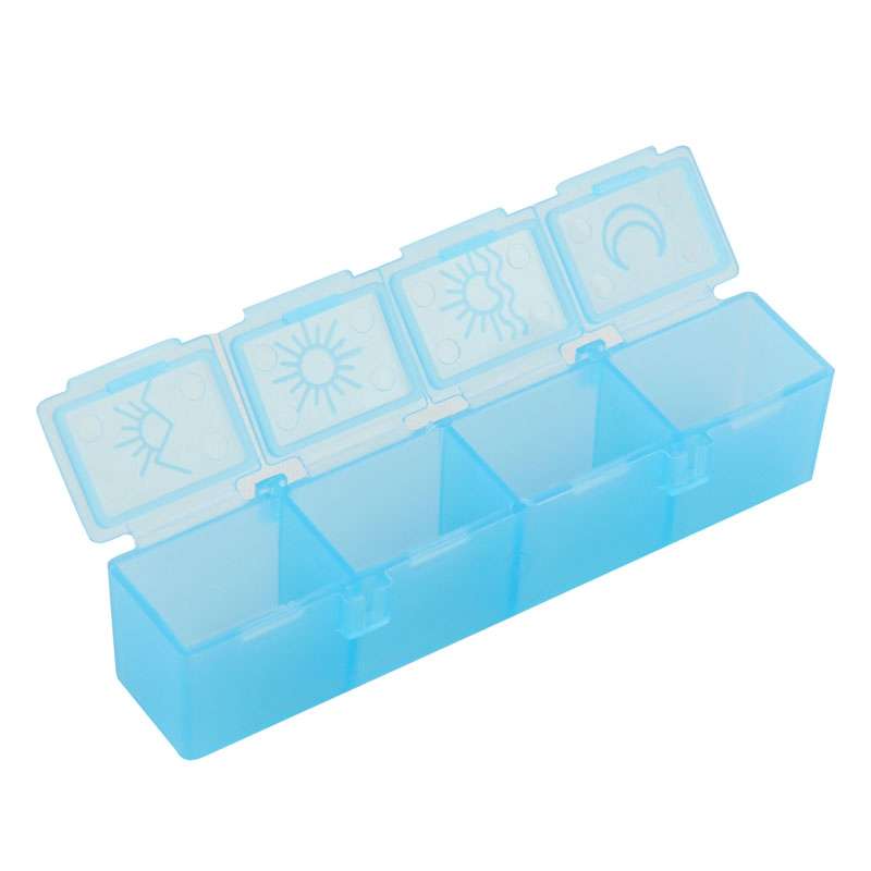 7 Days Pill Box with Digital Timer(White)