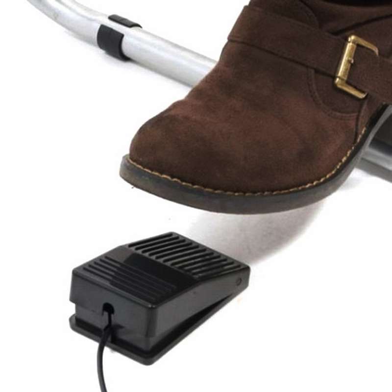 USB Foot Pedal Control Switch Game Pad Keyboard Adapter for Computer(Black)