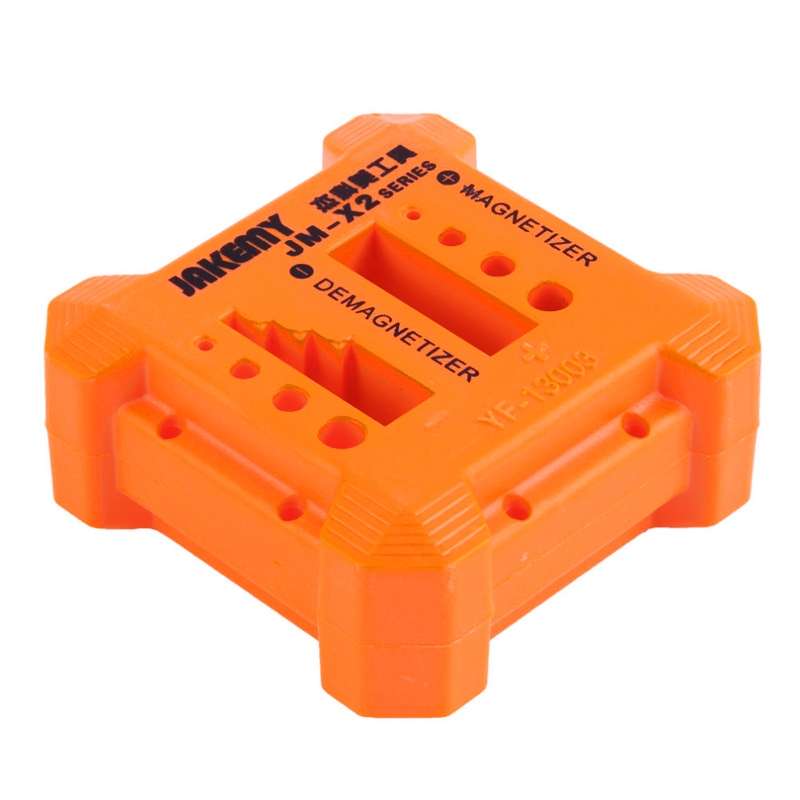 JAKEMY JM-X2 Magnetizer/Demagnetizer with Screwdriver Holes, Size: Medium