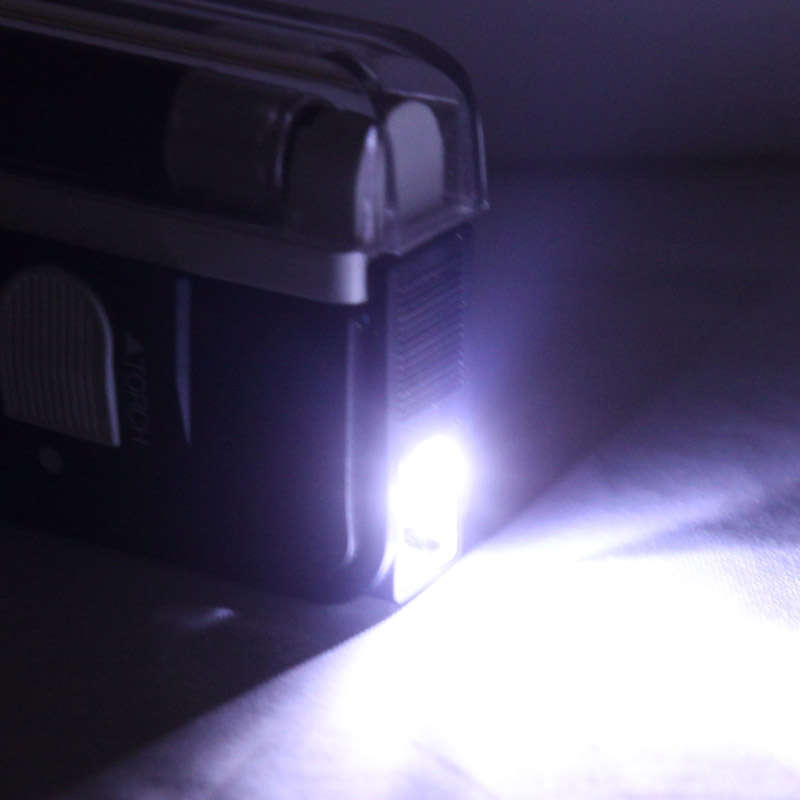 Handheld Blacklight UV Lamp & LED Flashlight, Verify Hidden Security Features On banknotes and Passp